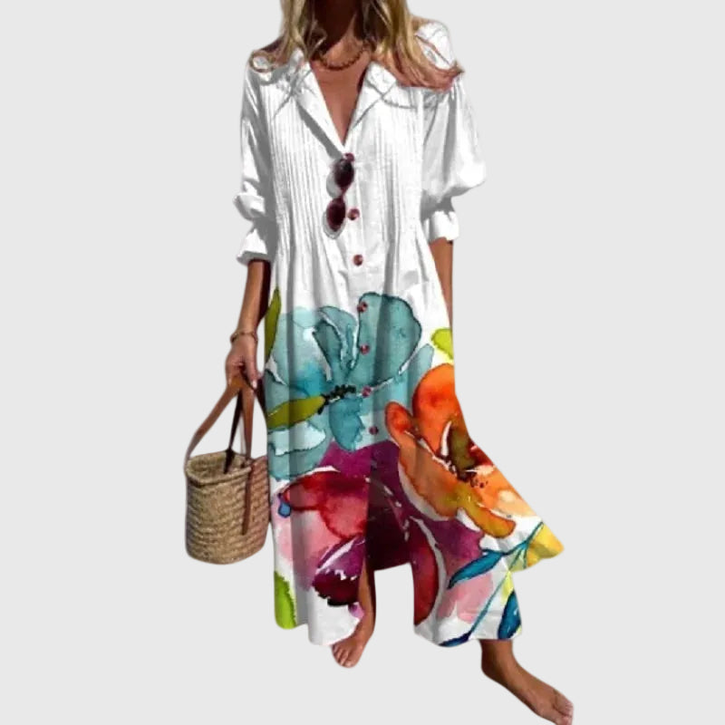 Zariah | Elegancka Boho Maxi Sukienka