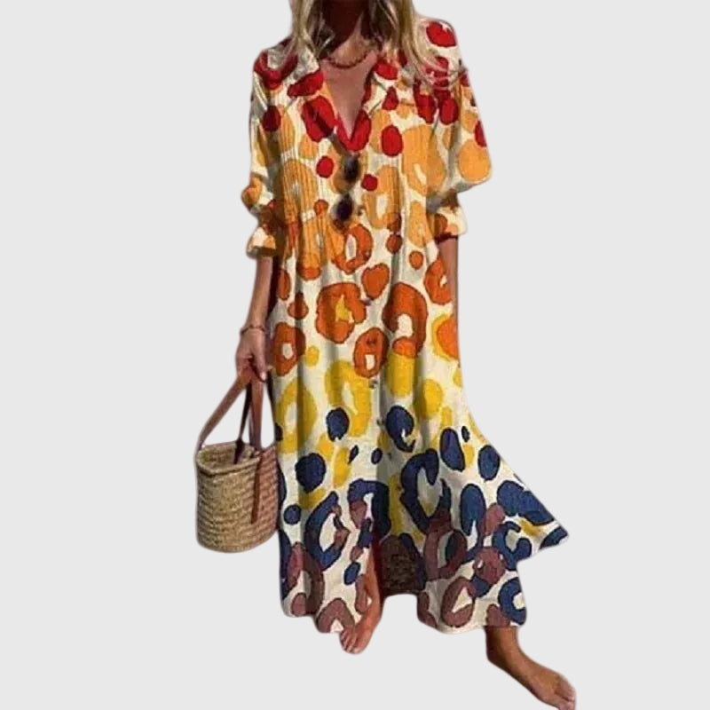 Zariah | Elegancka Boho Maxi Sukienka