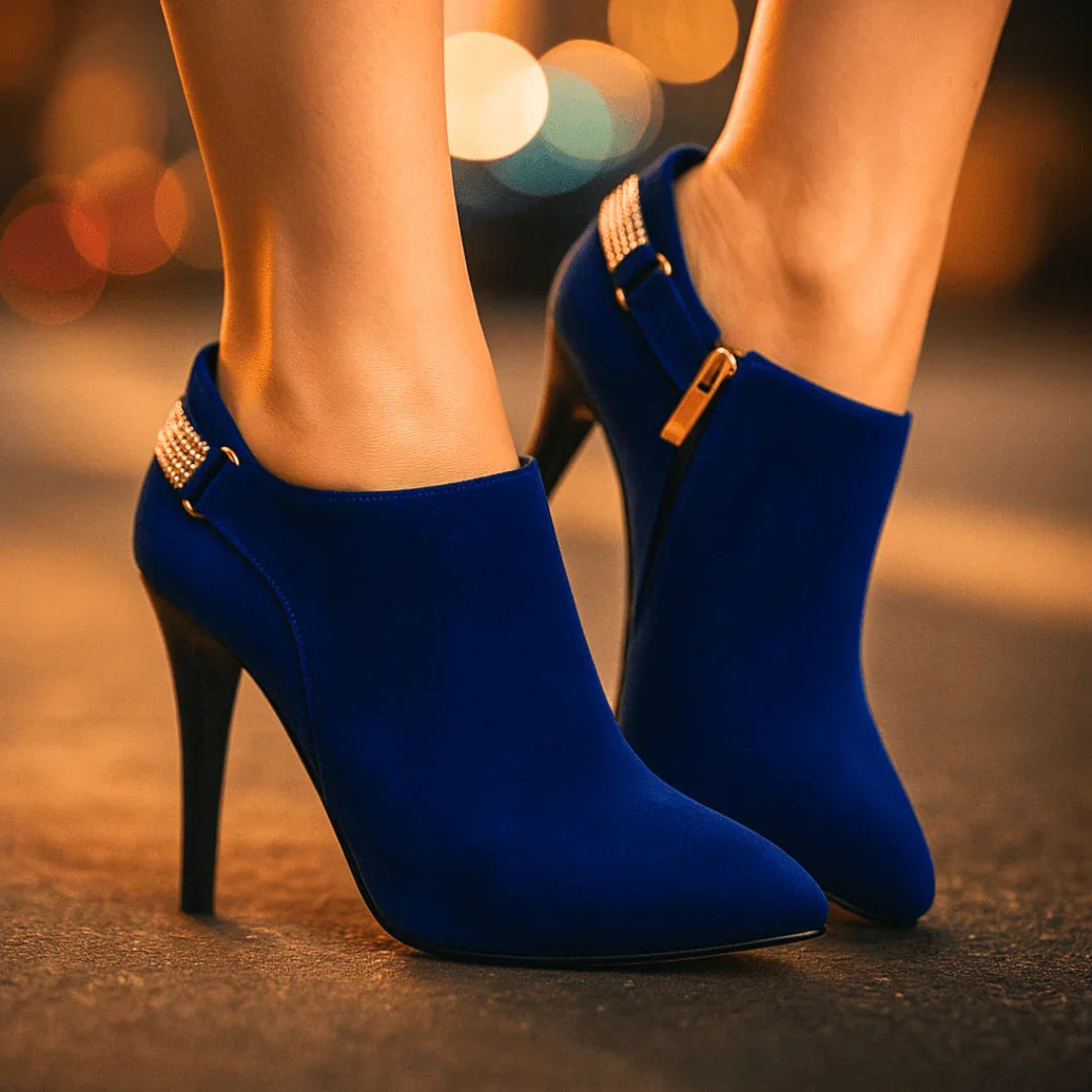 Botki z Aksamitu Aurora Bell