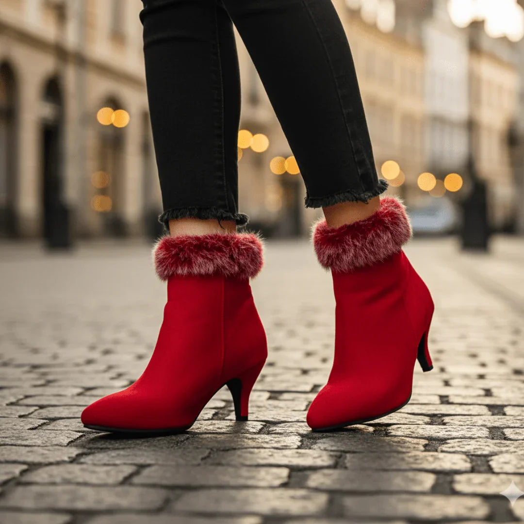 Buty ze skóry syntetycznej Aurora