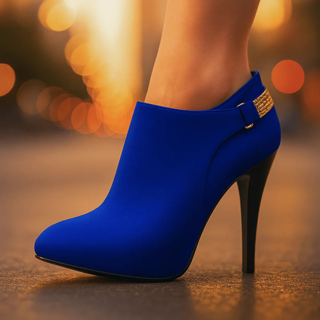 Botki z Aksamitu Aurora Bell