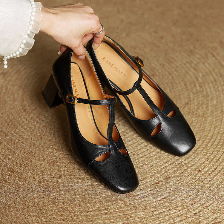 Elora Szpilki z naturalnej skóry