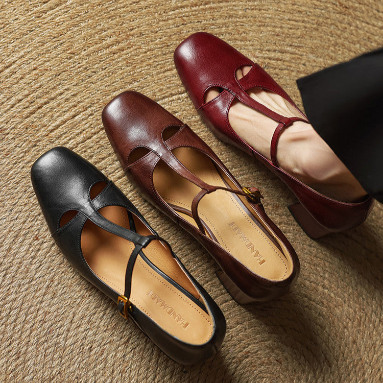 Elora Szpilki z naturalnej skóry