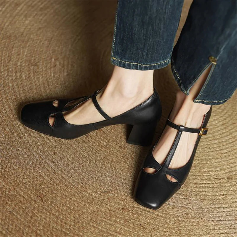 Elora Szpilki z naturalnej skóry