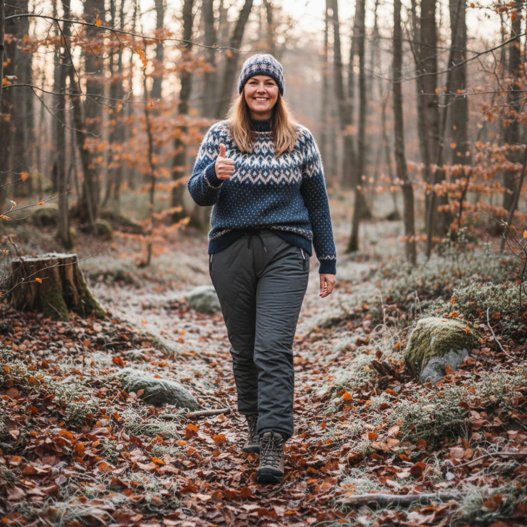 Sasza | Ciepłe spodnie polarowe