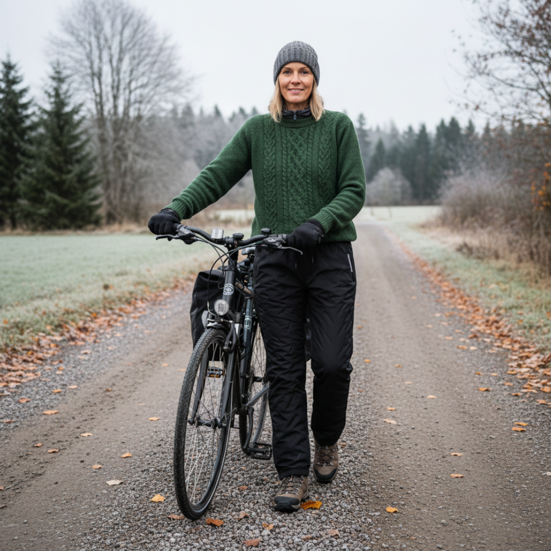 Sasza | Ciepłe spodnie polarowe