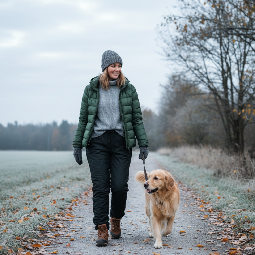 Sasza | Ciepłe spodnie polarowe